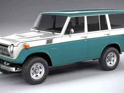 Toyota Land Cruiser J55 1967 3D model