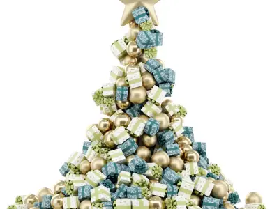 New YearTree 03  3D model