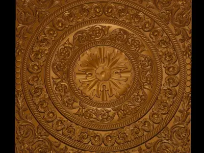  Wall art decor  panel 3D print model