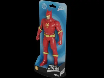 Cars and action games Action Figure 3D model