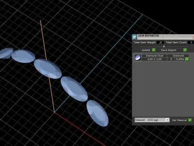 solitaire woman ring 3D print model