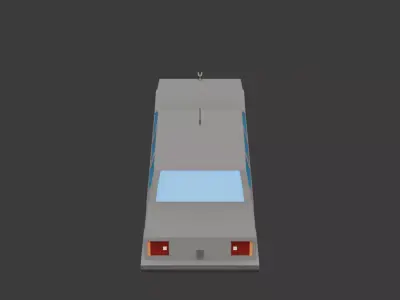 Chrysler Reference Model Low-poly 3D model