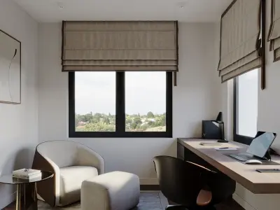 Study Room Realistic 3D model