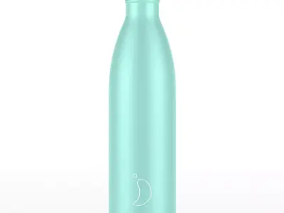 Chillys Reusable Thermos Bottle 750ml closed 3D model