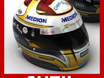 F1 2009 Helmets 3D model