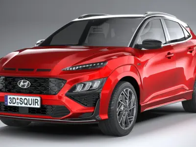 Hyundai Kona N-Line 2021 3D model