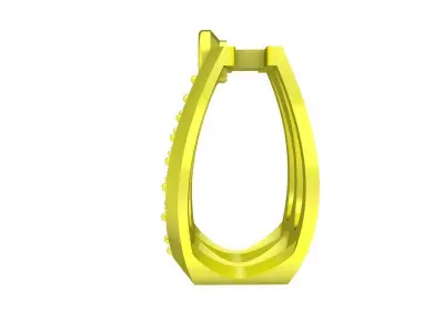 5888 luxury diamond women pendant  3D print model