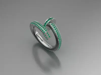 anillo engaste  3D model