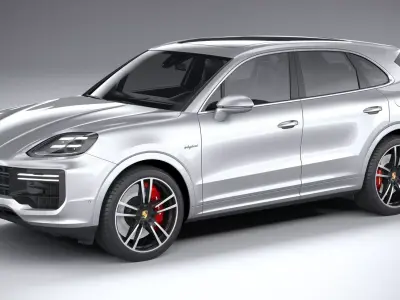 Porsche Cayenne Turbo E-Hybrid 2024 3D model