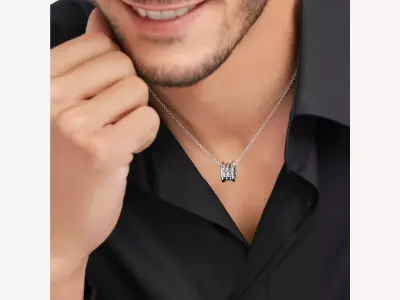 BULGARI - SAVE THE CHILDREN - NECKLACE 3D print model