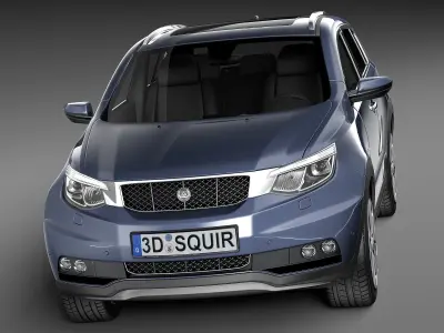Generic SUV v1 2016 3D model