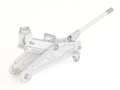 Car Jack 09 3D model