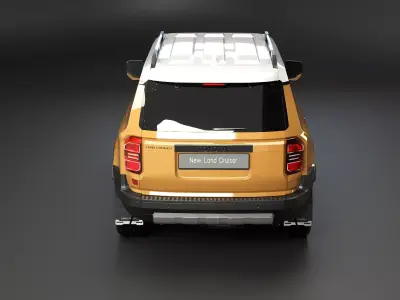 Toyota Land Cruiser 250 3D model