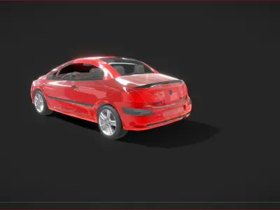 Peugeot 307 CC 3D model