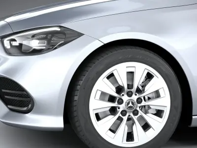 Mercedes-Benz C-Class Basic 2022 3D model