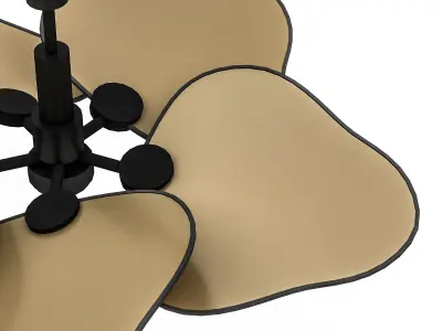 bohemian prop 3D model Low-poly 3D model