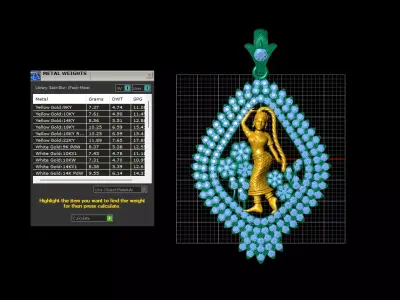 Buddha Necklaces 3D print model