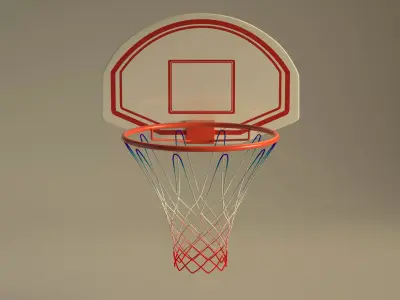 SPORT---BASKET---Hoop basketball hoop 3D model