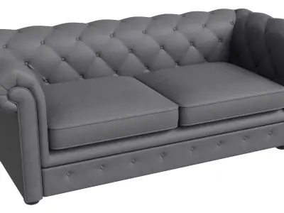 Buffeln Sofa 220 Grey 3D model