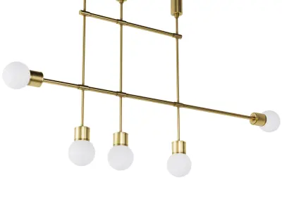 Chandelier Double join SKU 6279 Free 3D model