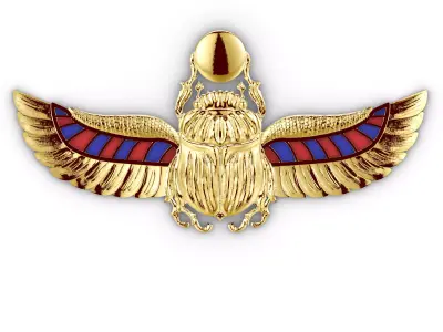 SCARAB SYMBOL 3D print model