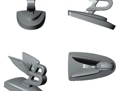 Mascot for your scale model 3D print model