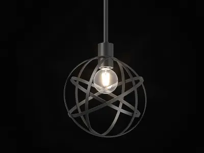 732417 Gabbia Lightstar Hanging Lamp 3D model