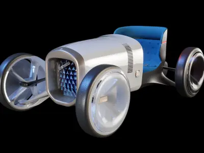 Mercedes-Benz Vision Simplex 2019 3D model