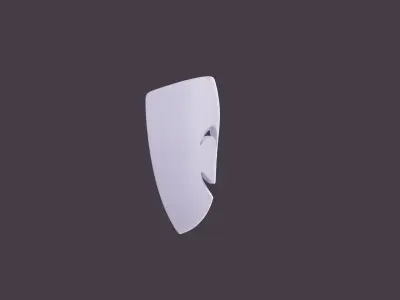 Smile Mask 3D model