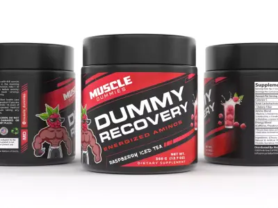 Protein Powder 3D model 48