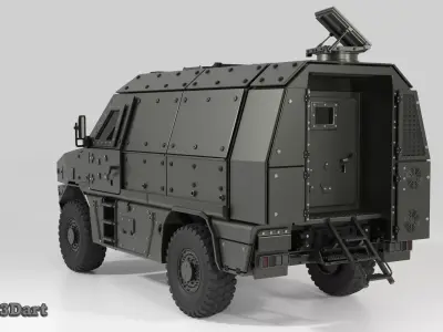 GFF4 GRYZZLY  3D print model