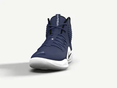 Basketball Shoes Nike Dark 3D model