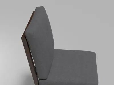 Chair dining 3D model