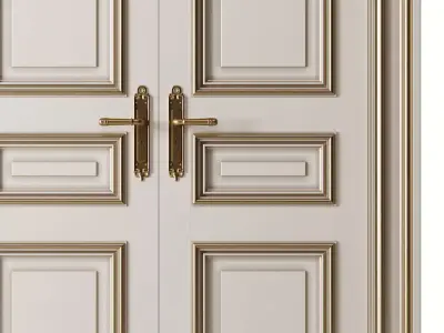 Classic Doors 09 3D model