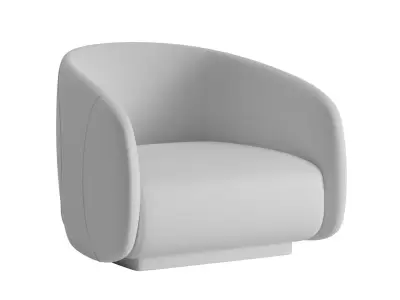 Fiona Dual Upholstery Armchair 3D model