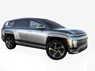 Hyundai ioniq 9 2026  NEW  Low-poly 3D model