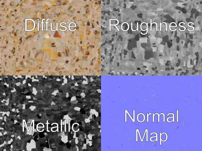 Mosque Grand Entrance Historical model pack Low-poly 3D model