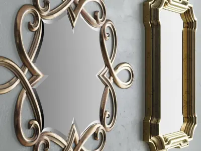 Mirror Collection Set 05 3D model