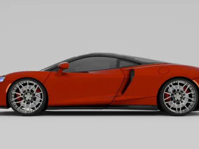 McLaren GT 3D model