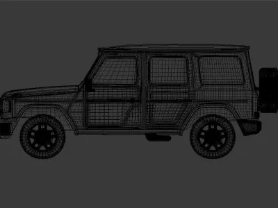 Mercedes Benz G-class 2018 3D model