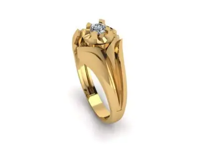 men ring  3D print model get