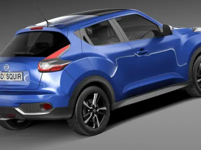 Nissan Juke 2015 3D model
