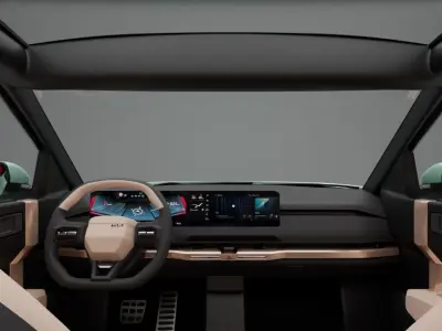 Kia EV3 2025 Low-poly 3D model