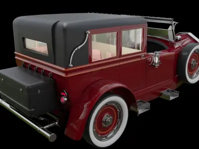 Vintage Car 1923 3D model