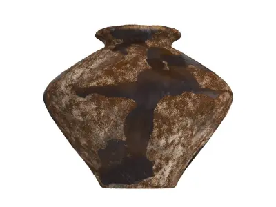 Rustic Vase Pottery 1 3D model