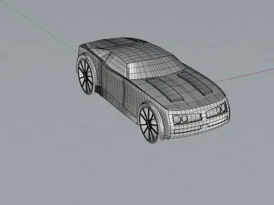 Hotwheel 3D Model 3D model