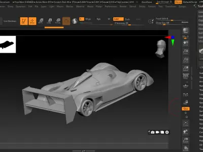 Lola T 70 CAR 3D Model 3D print model