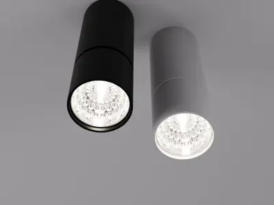 Cylindrical lamp 3D model