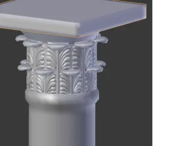 Column 3D Free 3D model