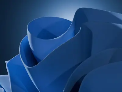 Windows 11 3D model
